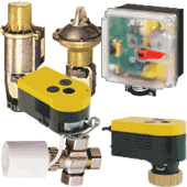 Electrical drives for valves, dampers and air dampers